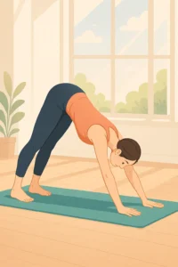 제주체형교정 및 바른자세 습관 유용한 정보 10 다운독 운동은 전신 스트레칭과 자세 교정에 효과적인 요가 동작으로, 허리·어깨·종아리 긴장 완화와 부종 감소에 탁월합니다. 초보자도 쉽게 가능!